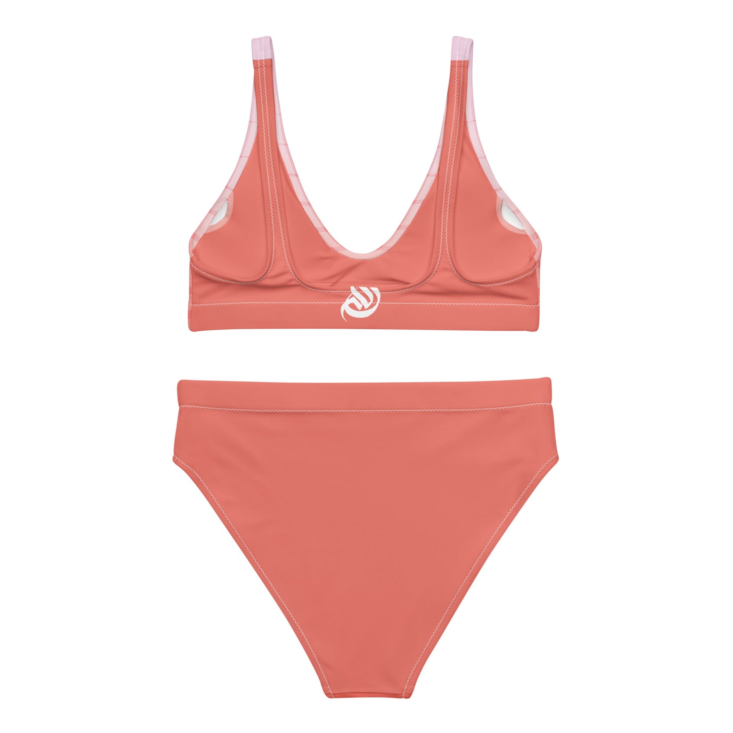 DivineWear Peach Orchard high-waisted bikini