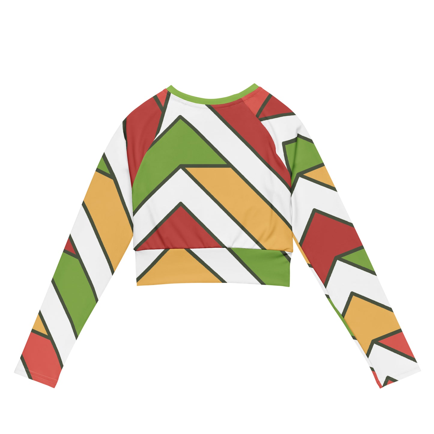 DivineWear Color Block Women crop top