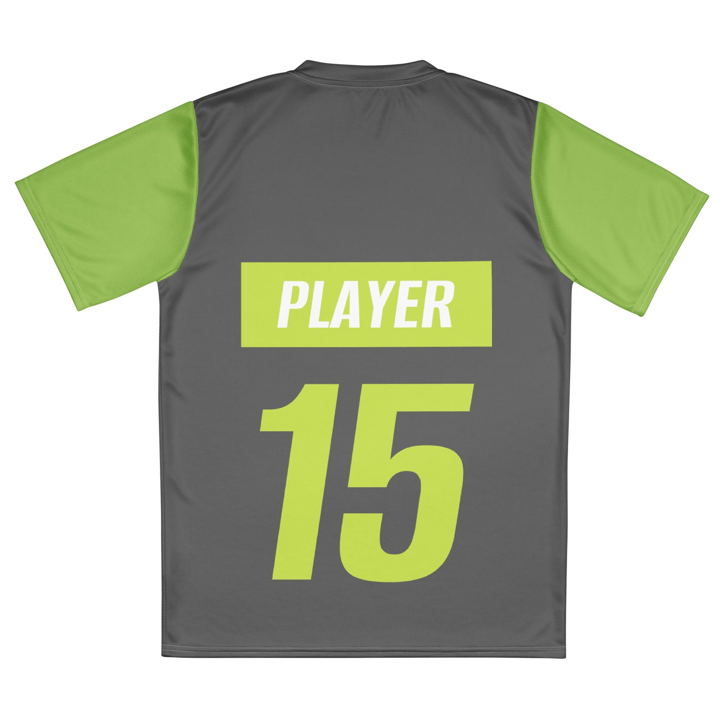 DivineWear Player 15 Kiwi / Grey Jersey