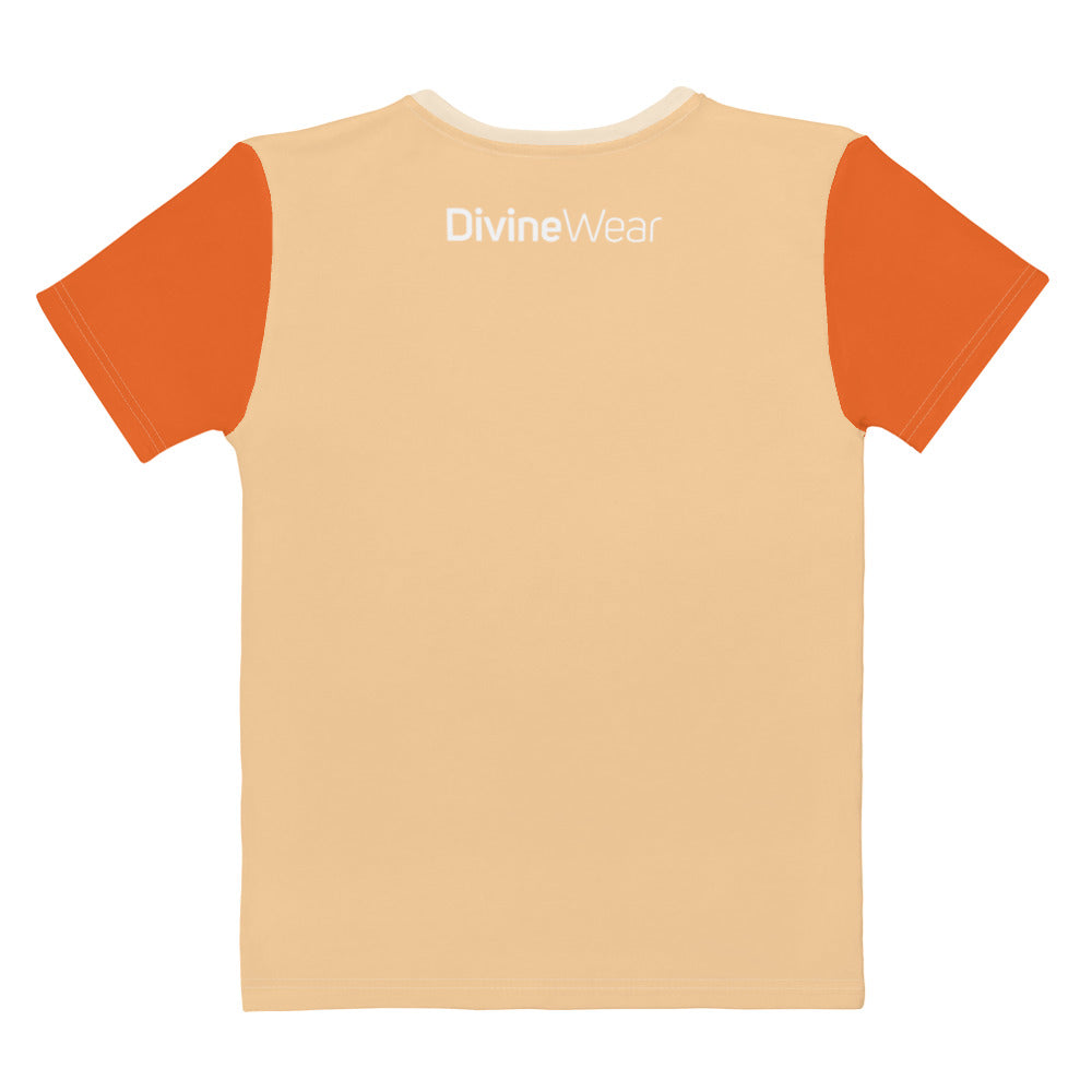 DivineWear Woman Peach Dream Tee