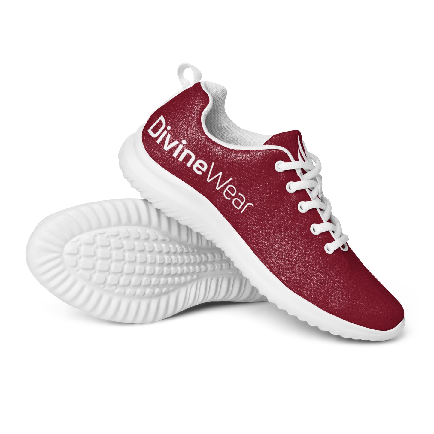 DivineWear The Terry in Burgundy Men's athletic shoes
