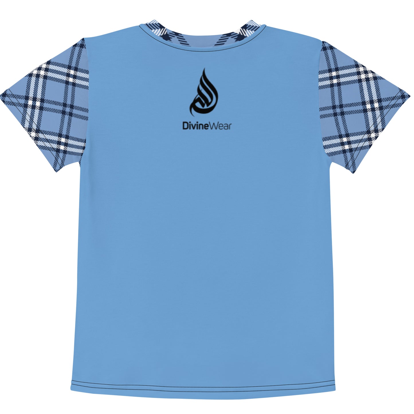 DivineWear Kids crew neck t-shirt in blue
