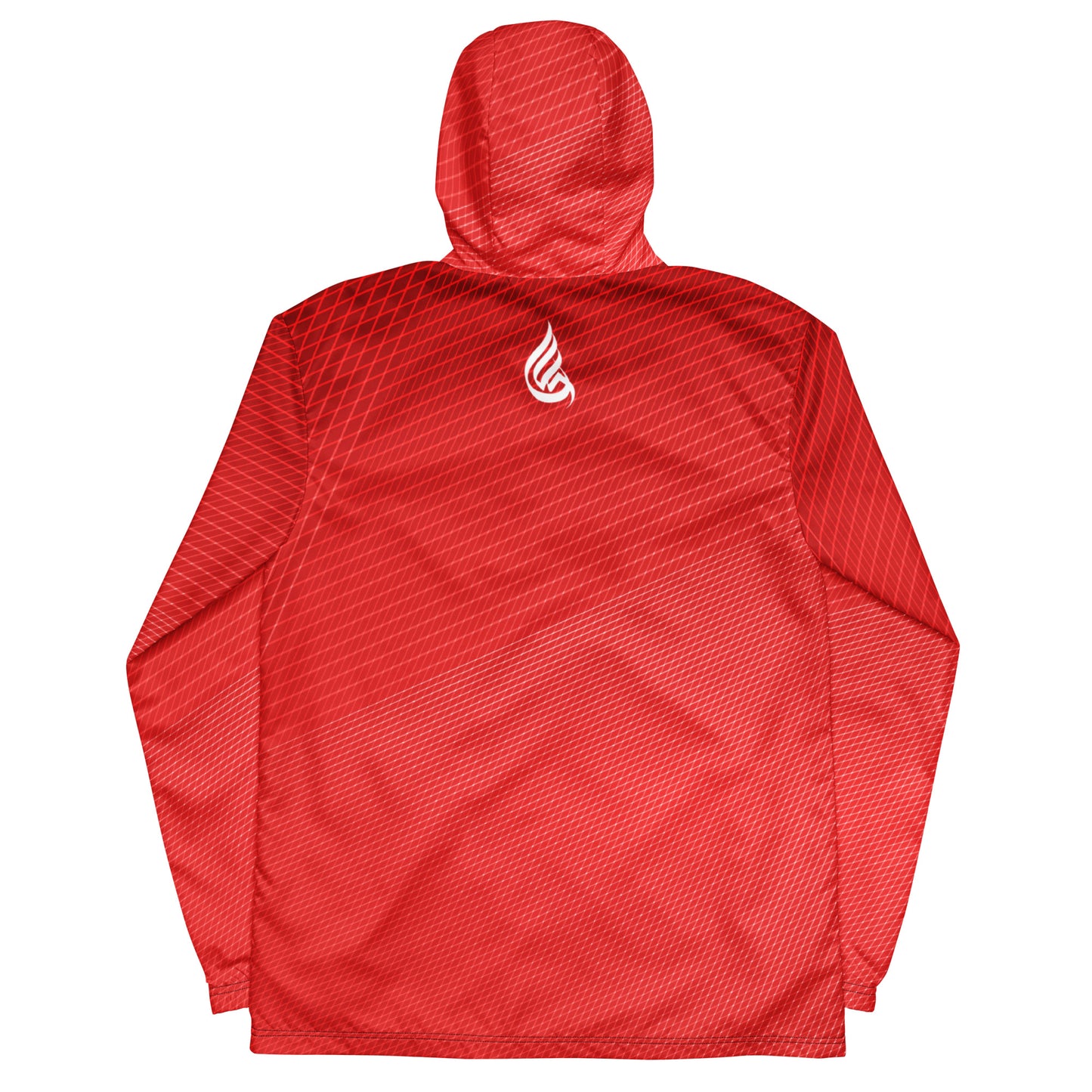 DivineWear Ruby Red Men’s windbreaker