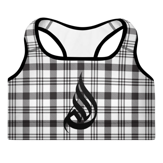 DivineWear Fall22 Padded Sports Bra in Black