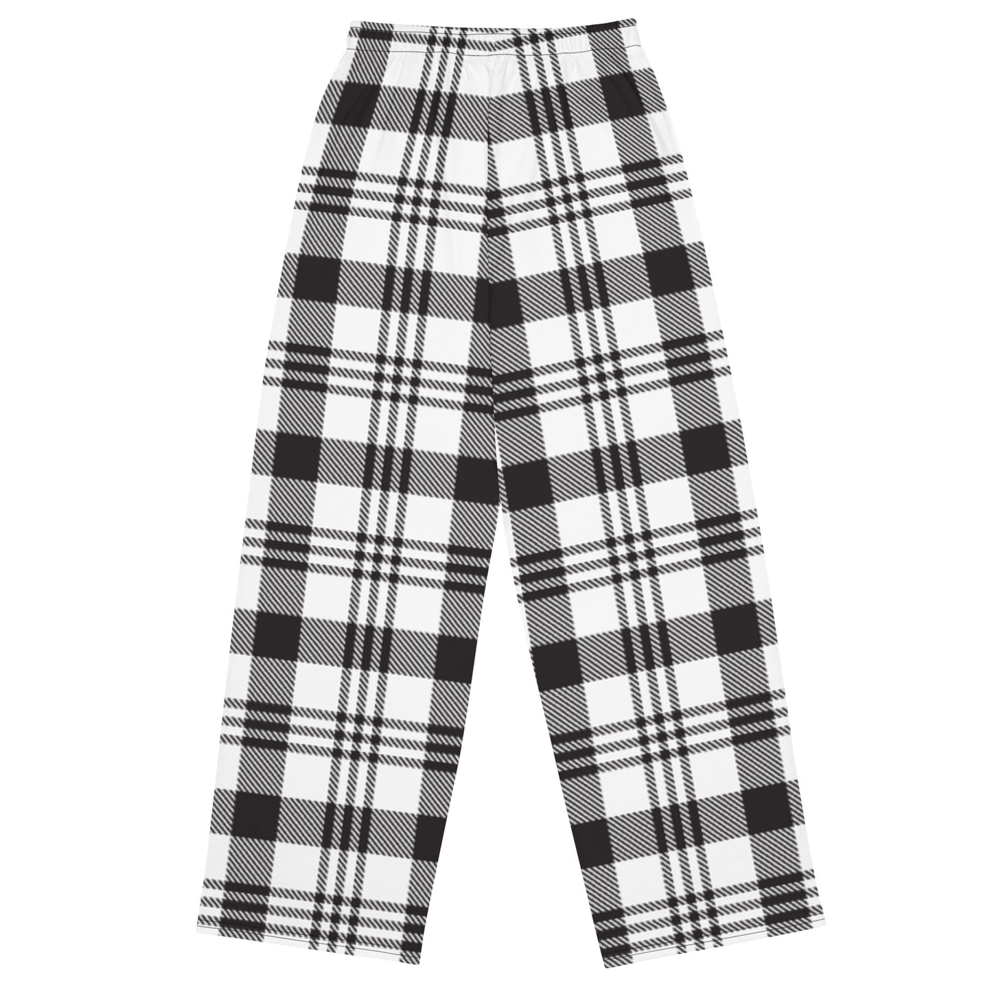 DivineWear FW22 wide-leg pants / Black Color Block