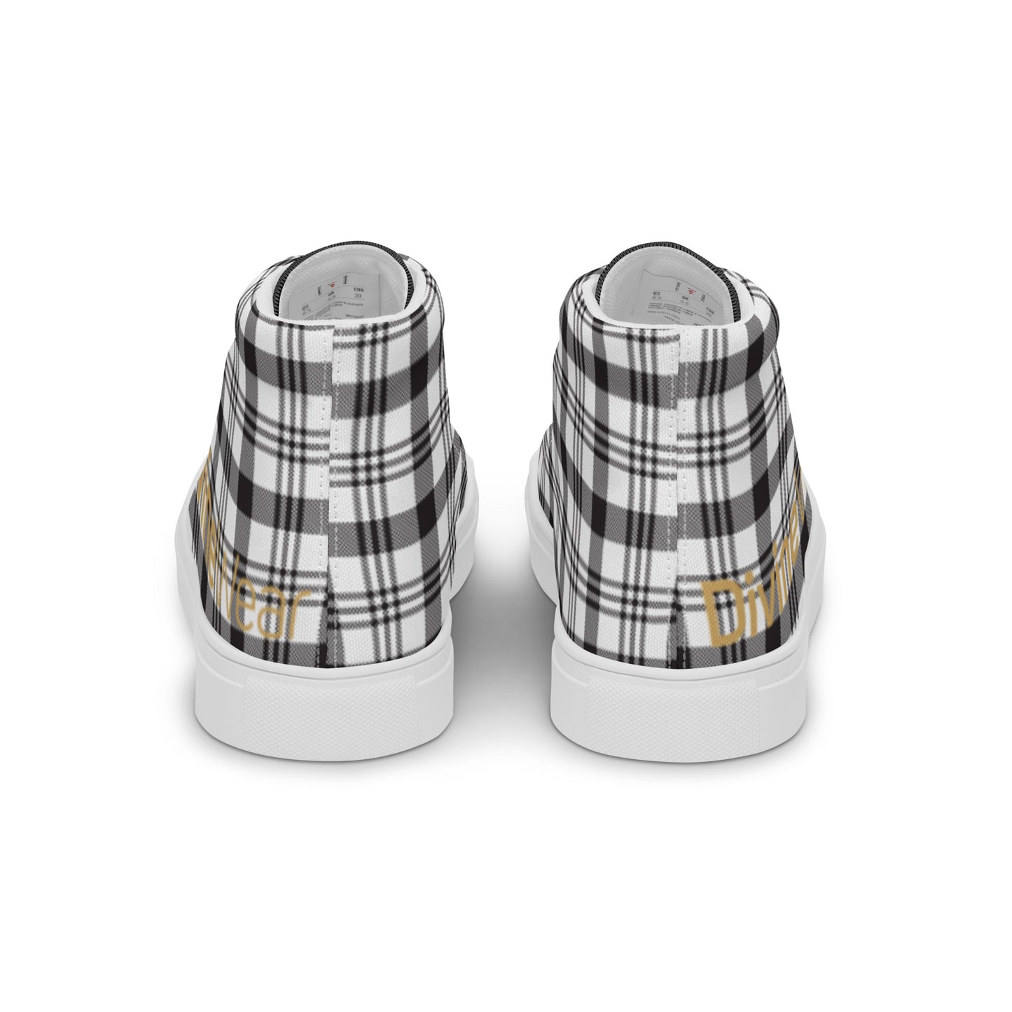 DivineWear FW22 Kicks Plaid White