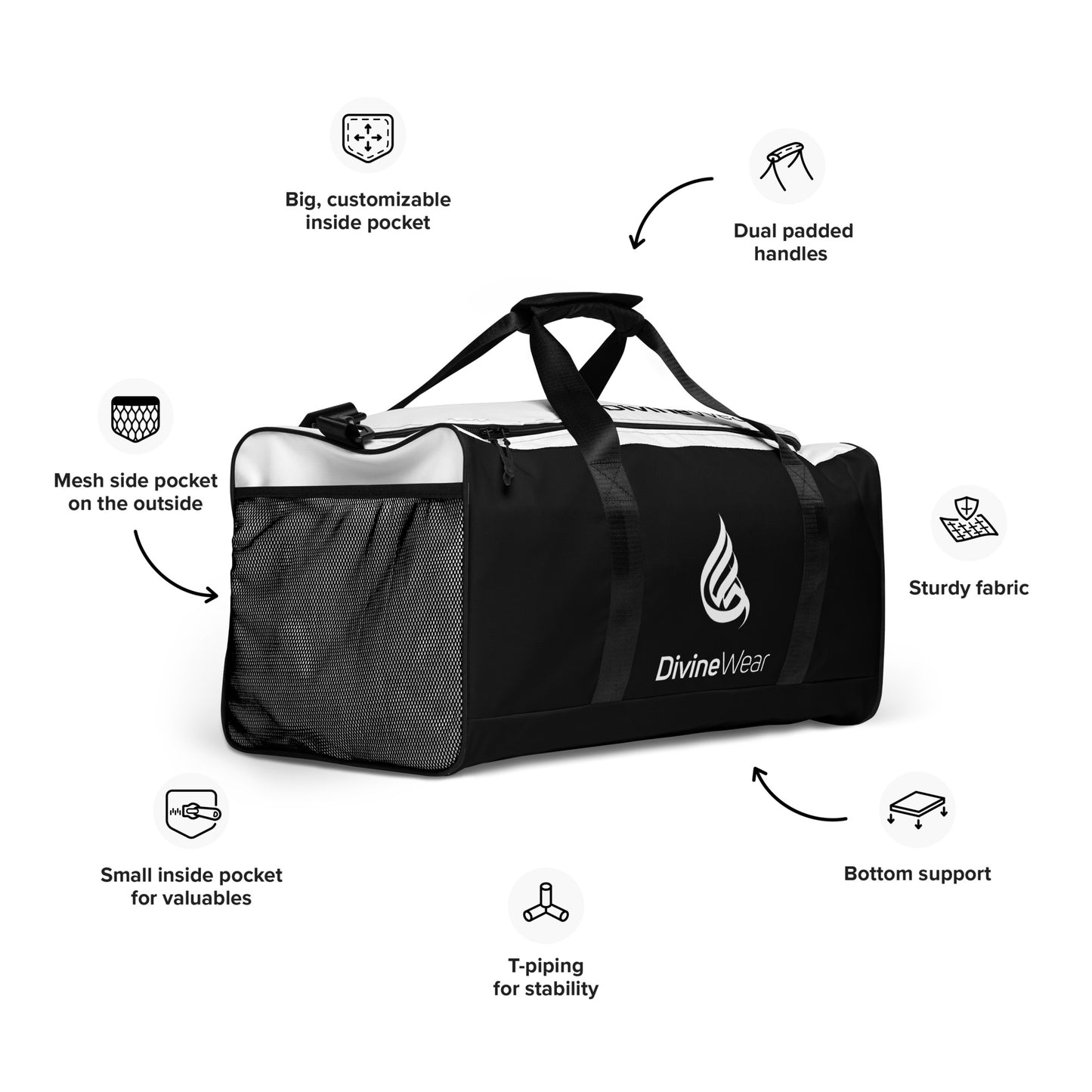 DivineWear Sports Duffle bag