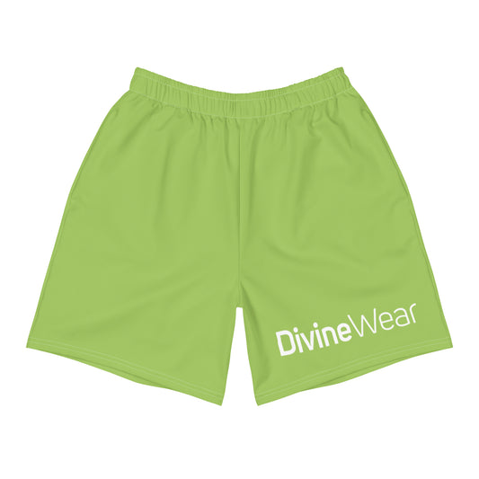 DivineWear  Men's Lime Athletic Shorts
