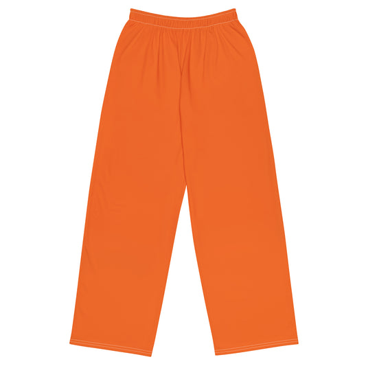 DivineWear Summer Heat / Orangewide-leg pants