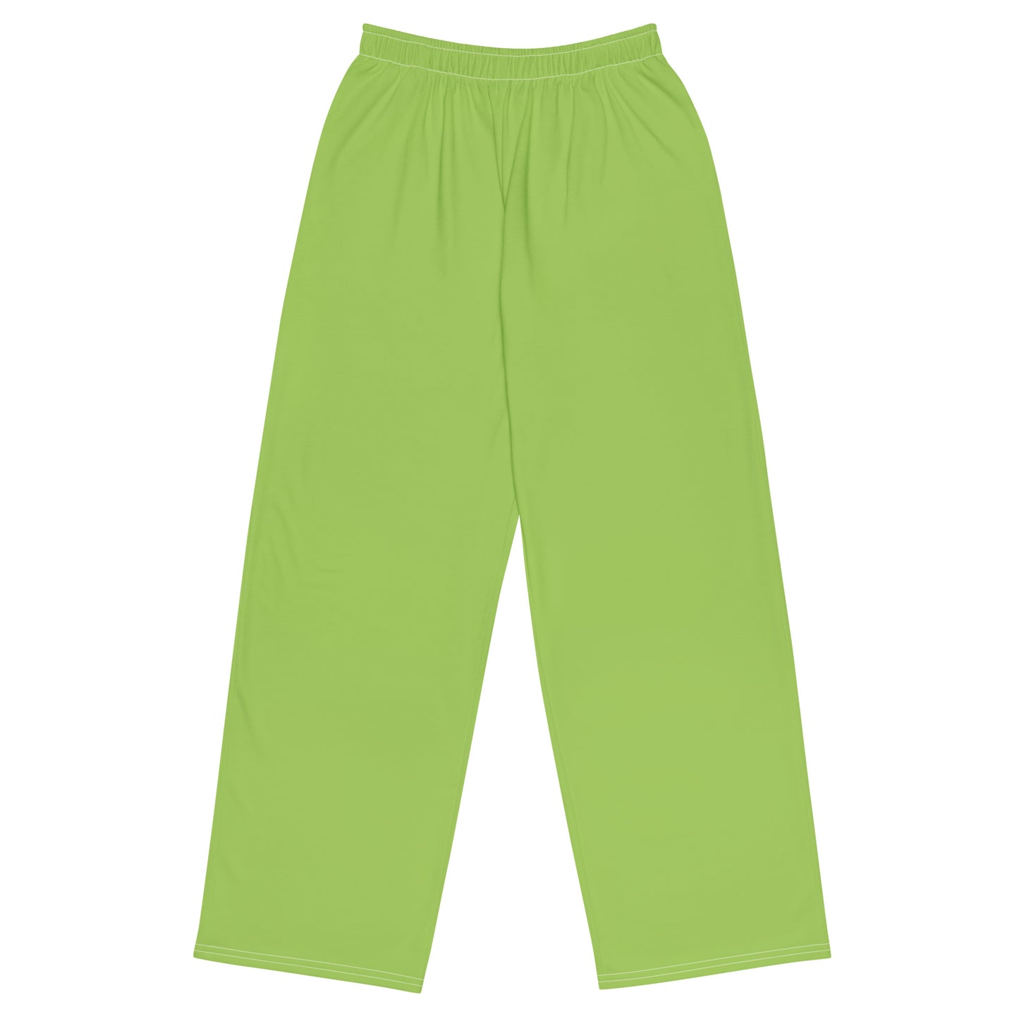 DivineWear Womens wide-leg pants in Lime