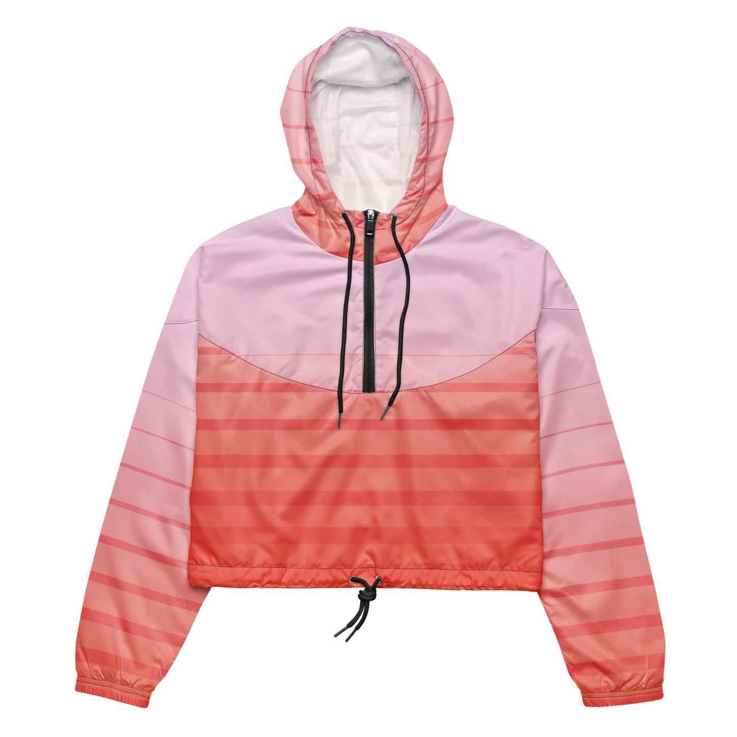 DivineWear Peach Grove cropped windbreaker