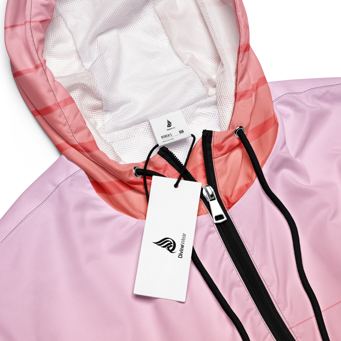 DivineWear Peach Grove cropped windbreaker