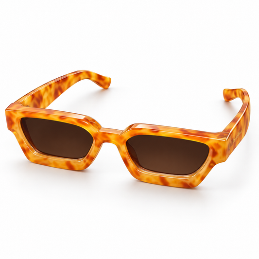 DivineWear Frames — Amber Tortoiseshell — front view