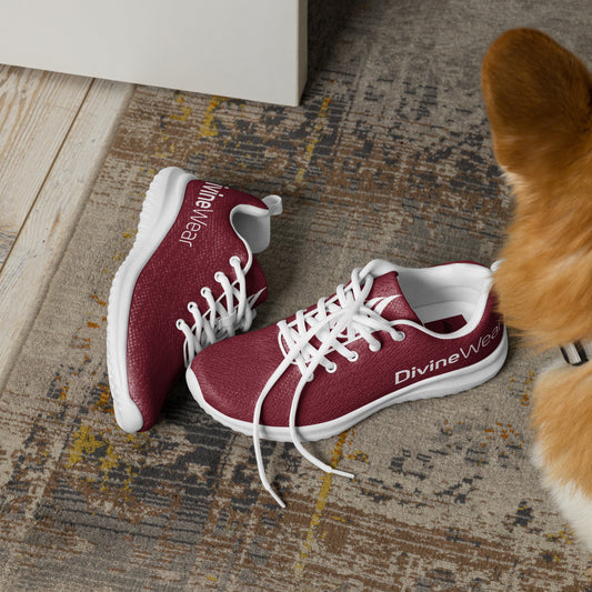 DivineWear The Terry in Burgundy  Men's athletic shoes