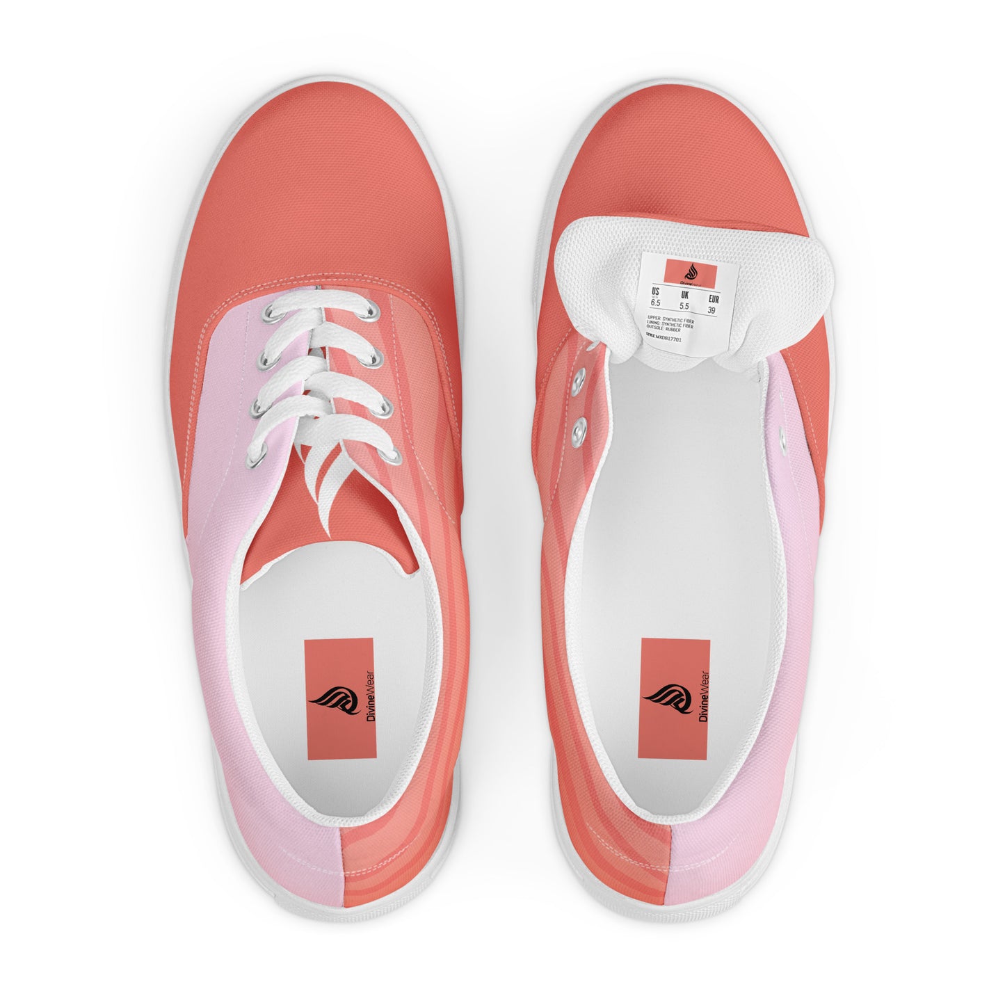 DivineWear Peach Orchard Men’s lace-ups