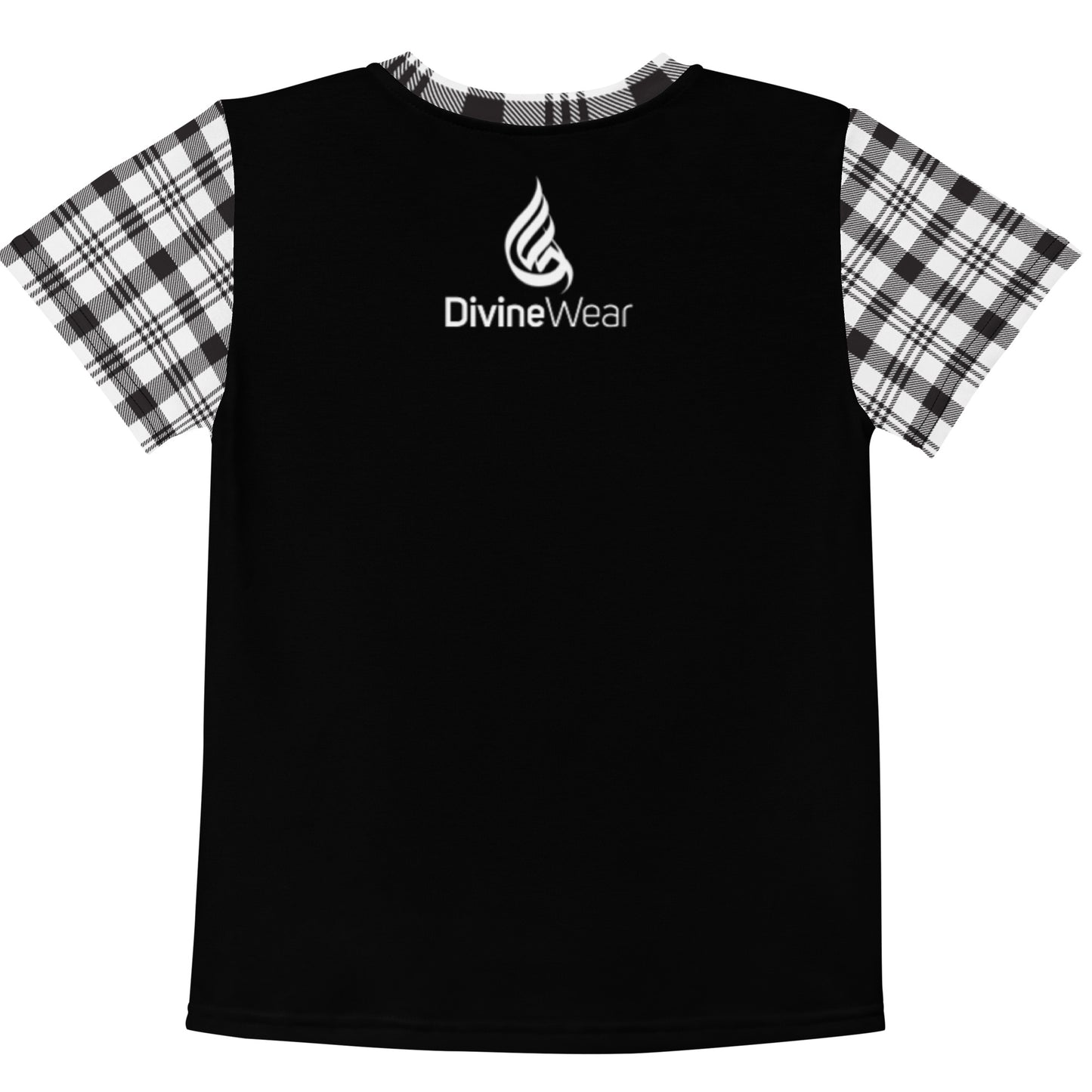 DivineWear Kids crew neck t-shirt in Black