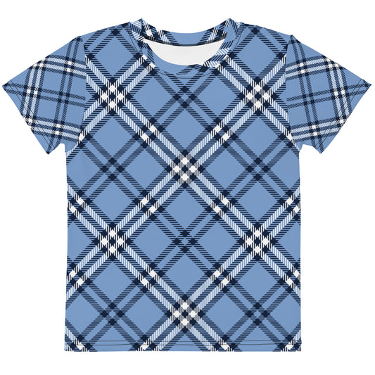 DivineWear Kids crew neck t-shirt in blue