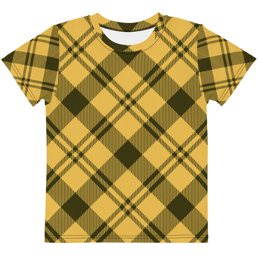 DivineWear Kids crew neck t-shirt in yellow