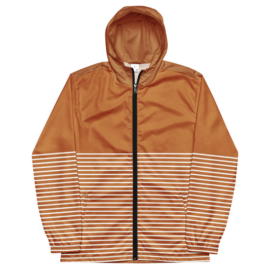 DivineWear FW22 Men’s windbreaker in Rust