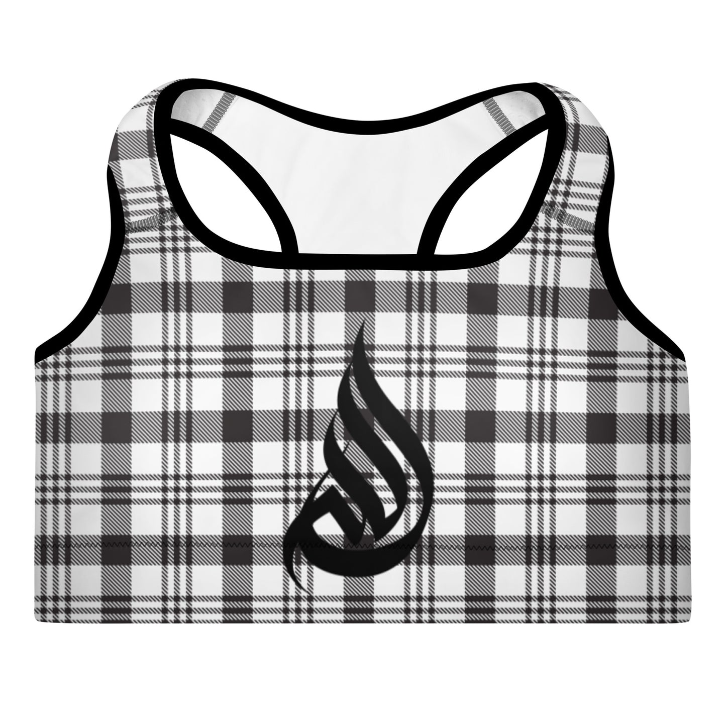 DivineWear Fall22 Padded Sports Bra in Black