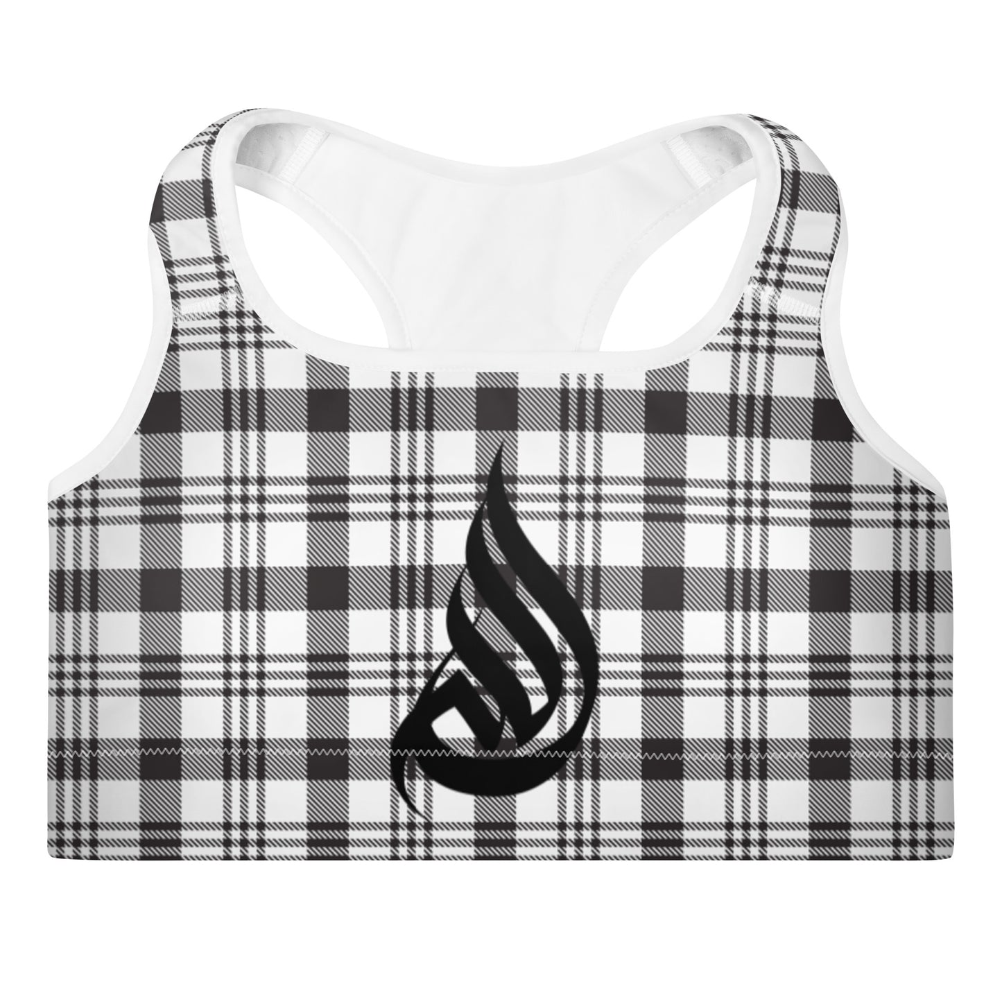 DivineWear Fall22 Padded Sports Bra in Black