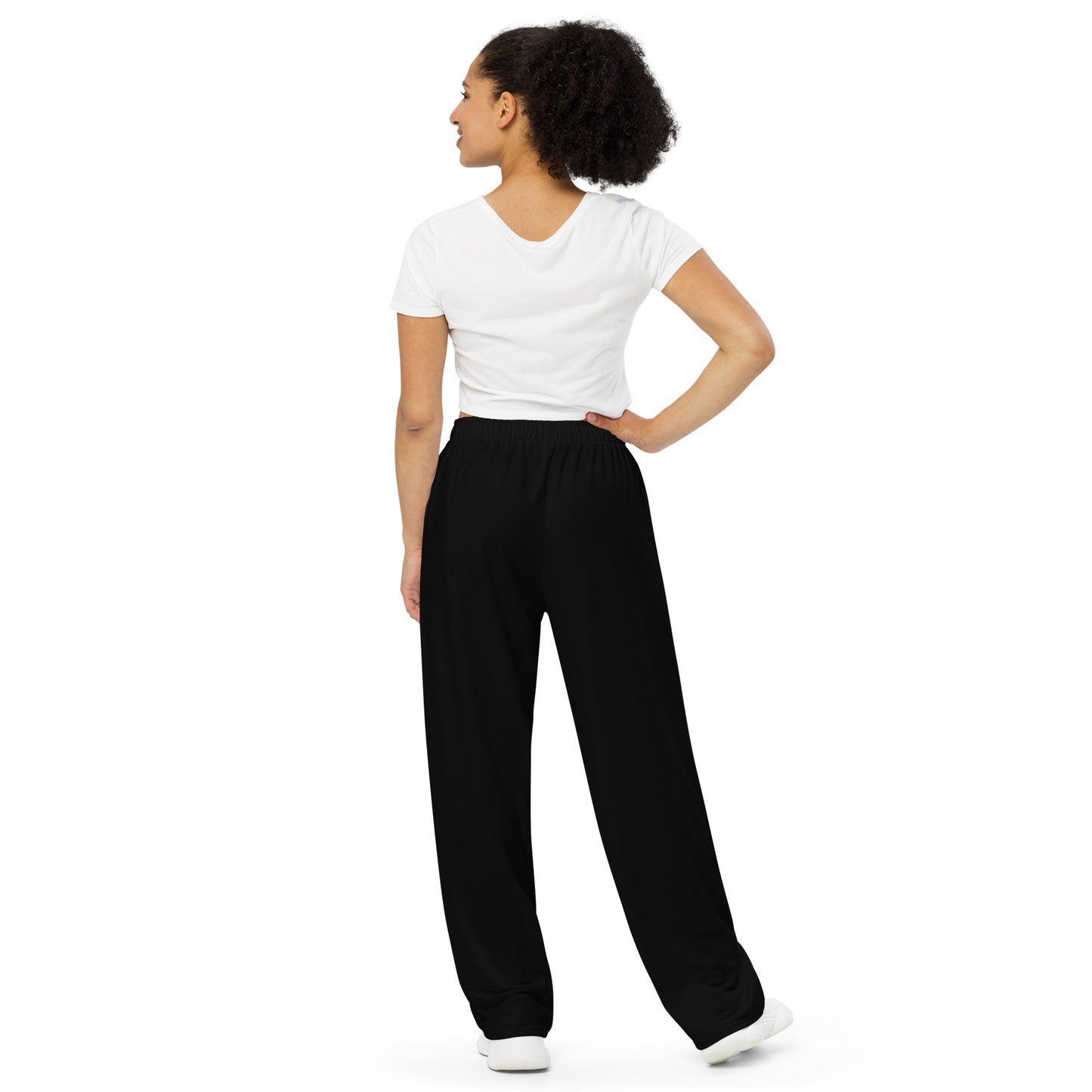 DivineWear Fall22 unisex wide-leg pants / Black