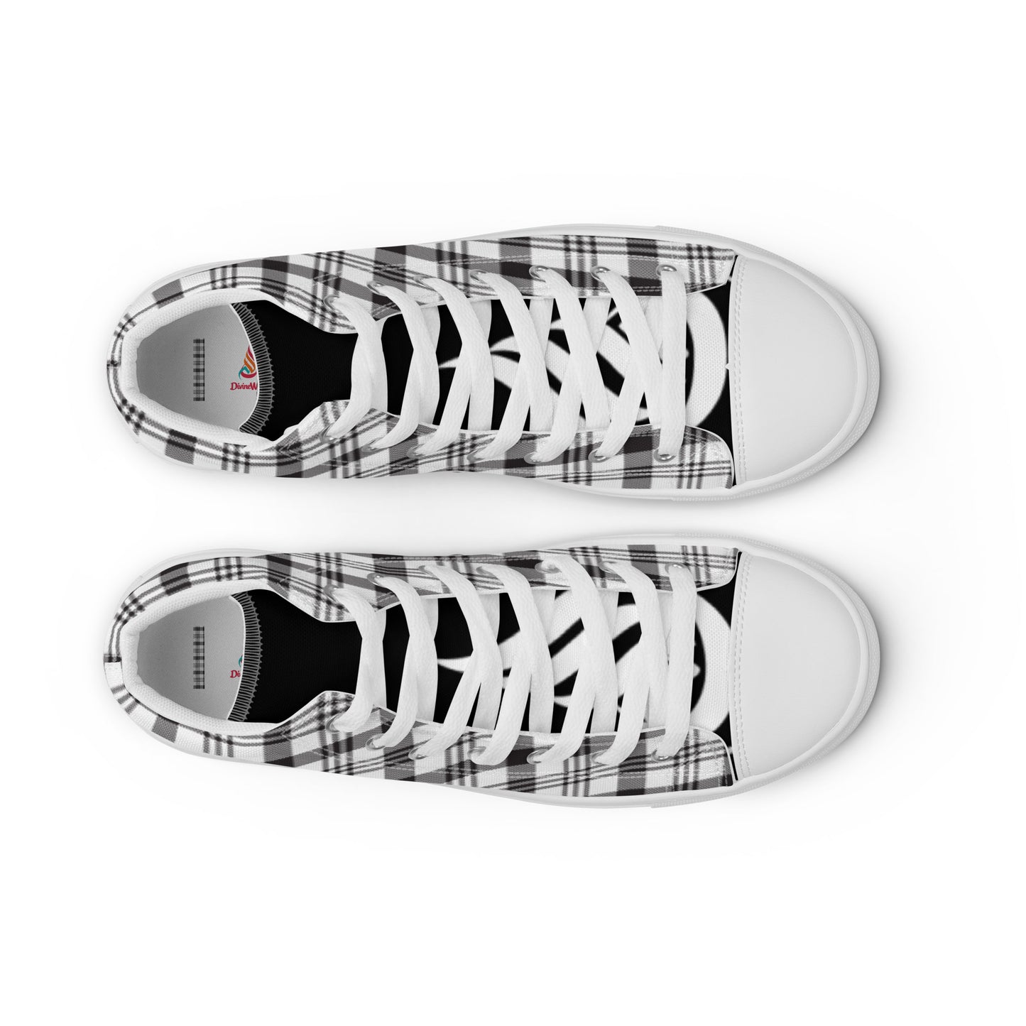 DivineWear FW22 Kicks Plaid White