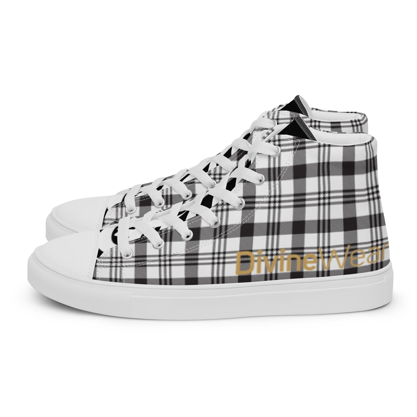 DivineWear FW22 Kicks Plaid White