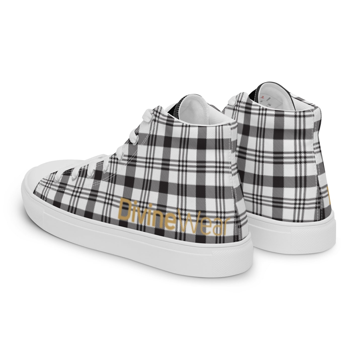 DivineWear FW22 Kicks Plaid White
