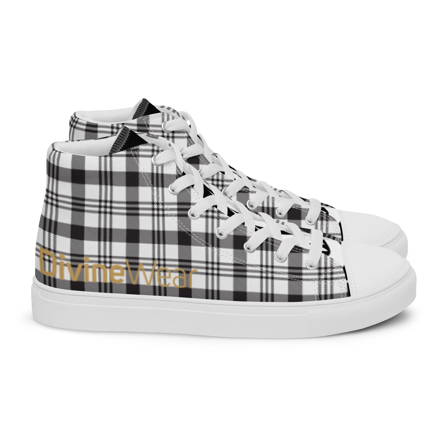 DivineWear FW22 Kicks Plaid White