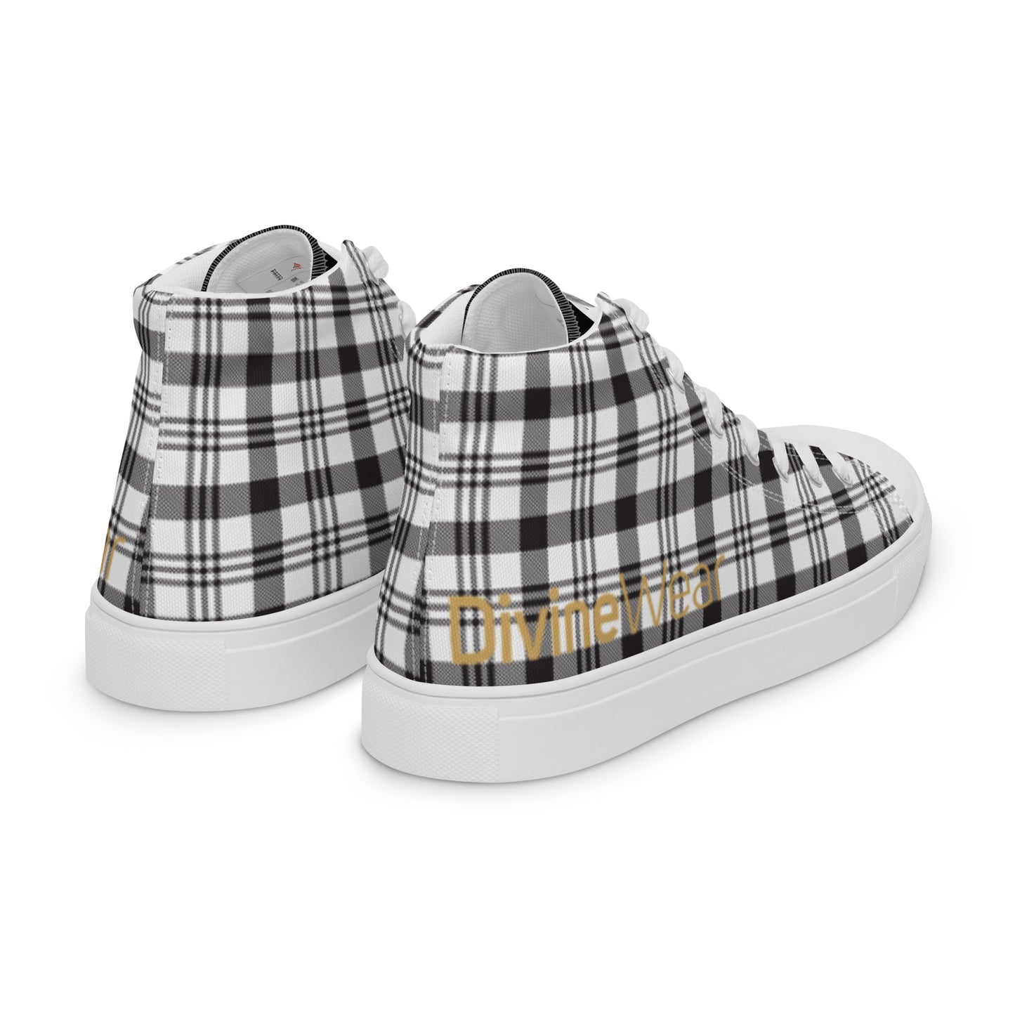 DivineWear FW22 Kicks Plaid White