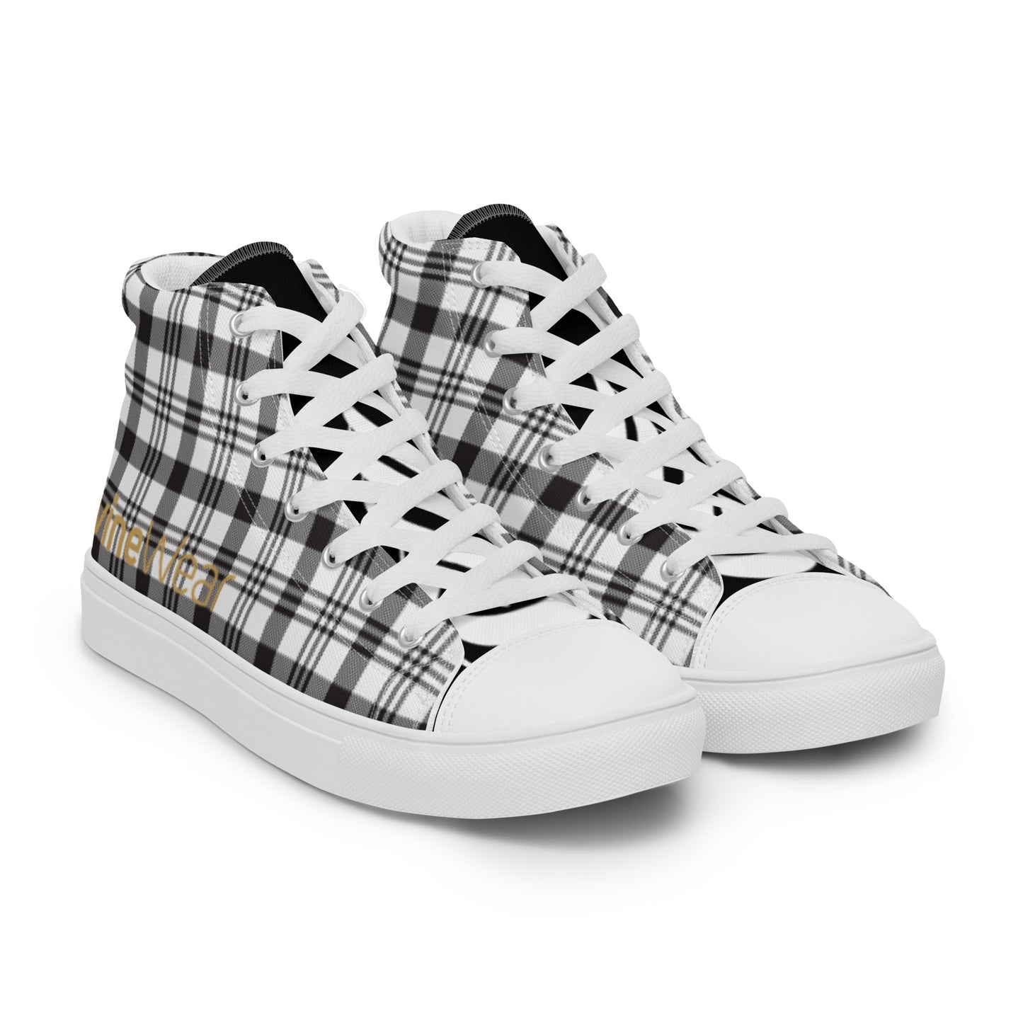 DivineWear FW22 Kicks Plaid White