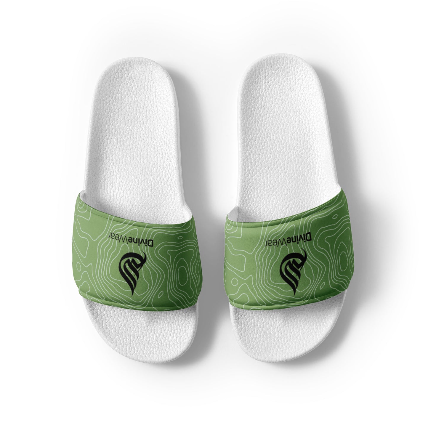 DivineWear FW22 Men’s slides/ Green