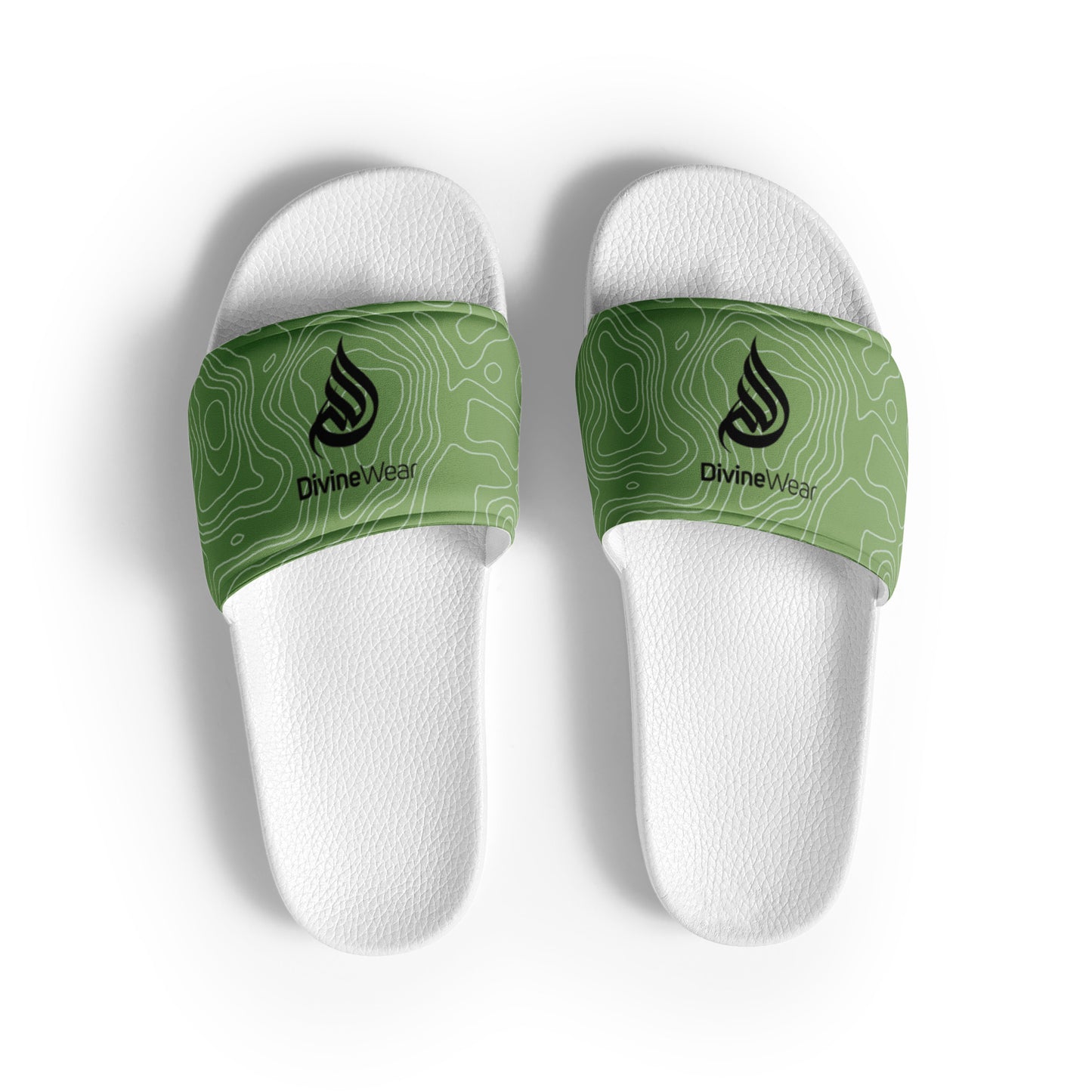 DivineWear FW22 Men’s slides/ Green