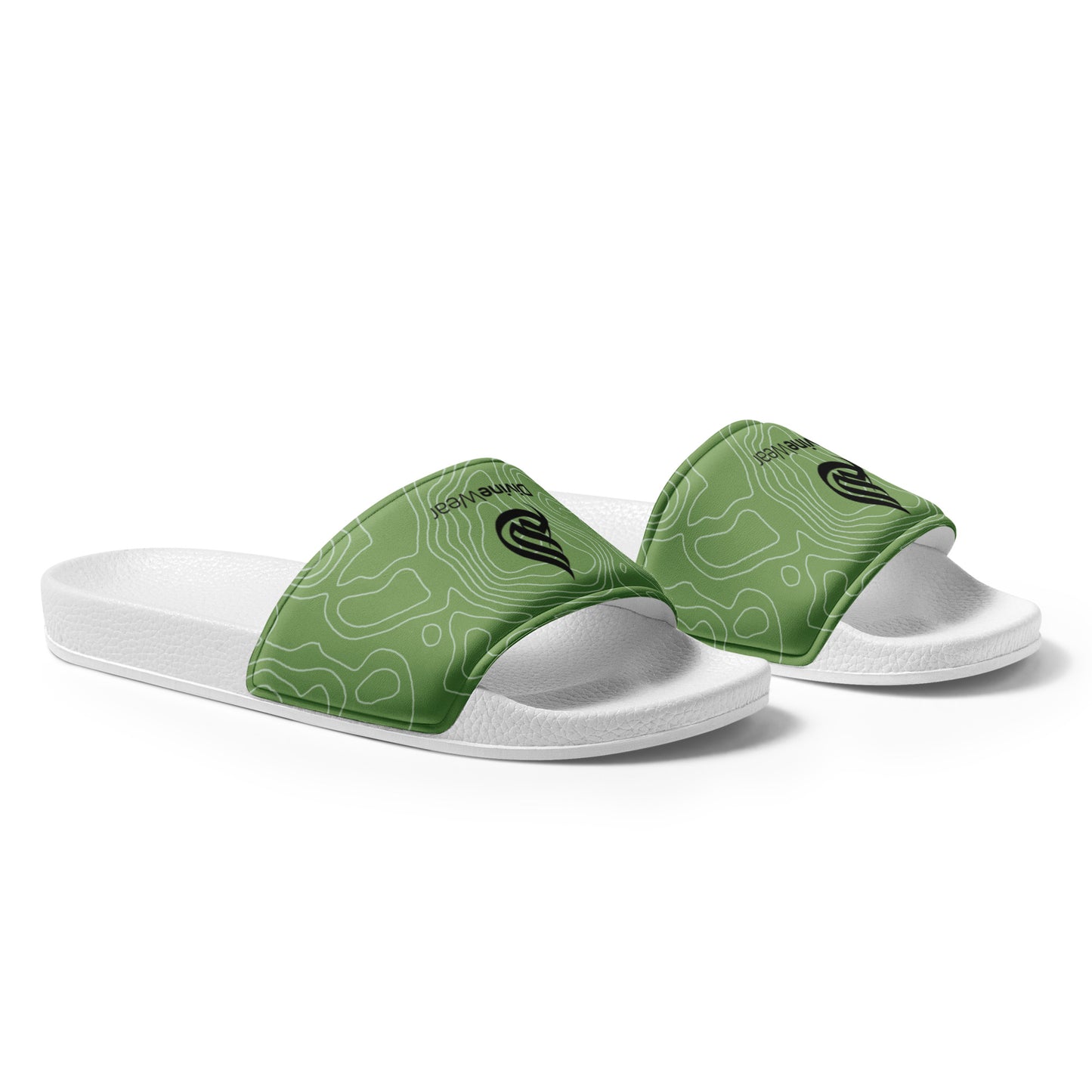 DivineWear FW22 Men’s slides/ Green